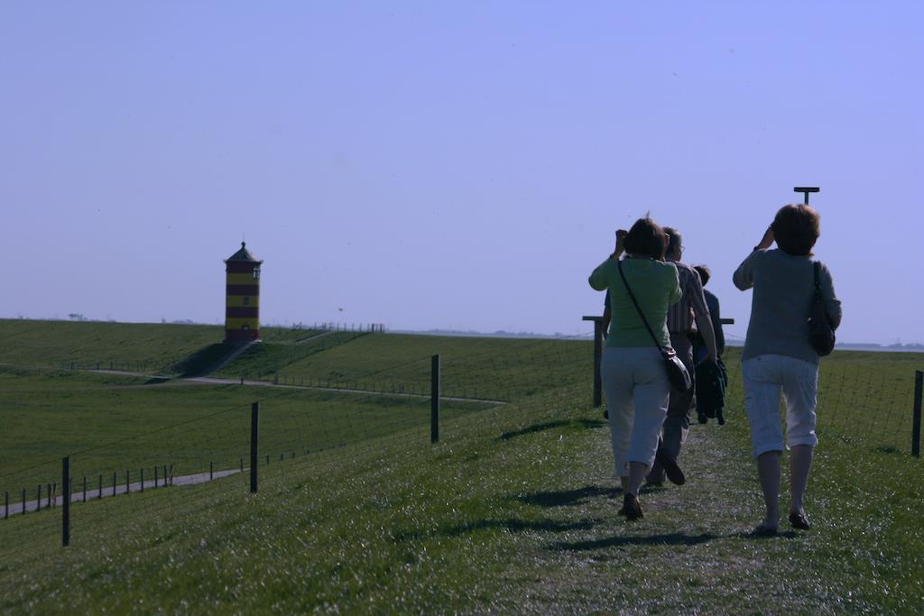 Landhaus Krabbe Von Greetsiel Bagian luar foto